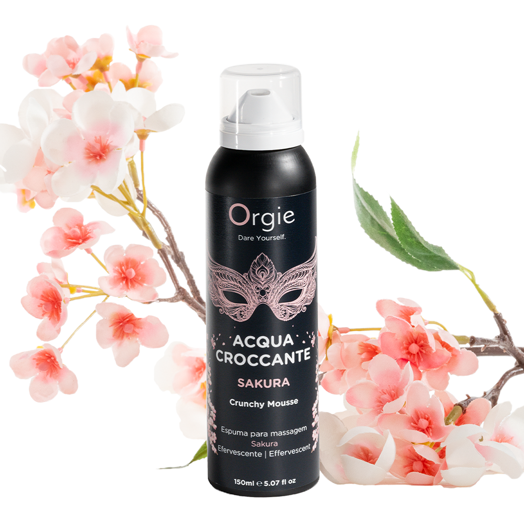Orgie Acqua Croccante: The sound of touch. A multisensory effervescence.