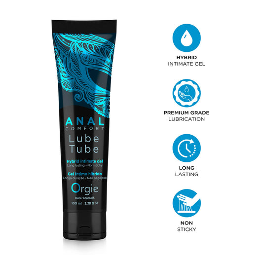 Orgie Anal Confort Lube Tube : High-viscosity protection. Enhanced ease.