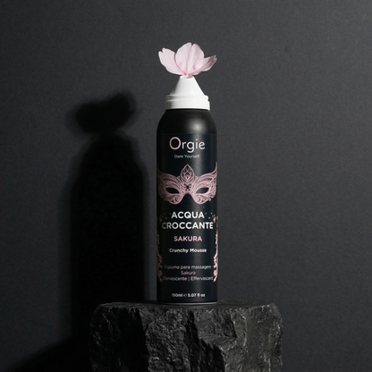 ORGIE Acqua Croccante | Crackling Sensory Massage Foam