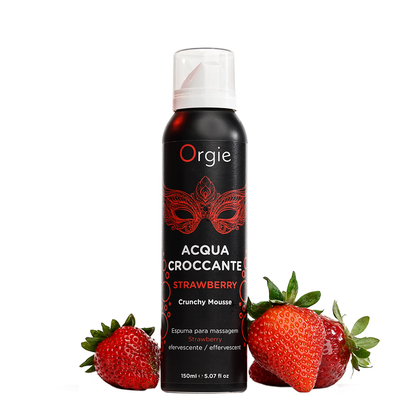 Orgie Acqua Croccante: The sound of touch. A multisensory effervescence.